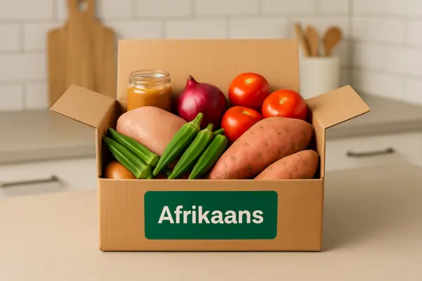 Afrikaanse maaltijdbox