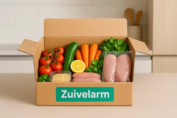 Zuivelarme maaltijdbox